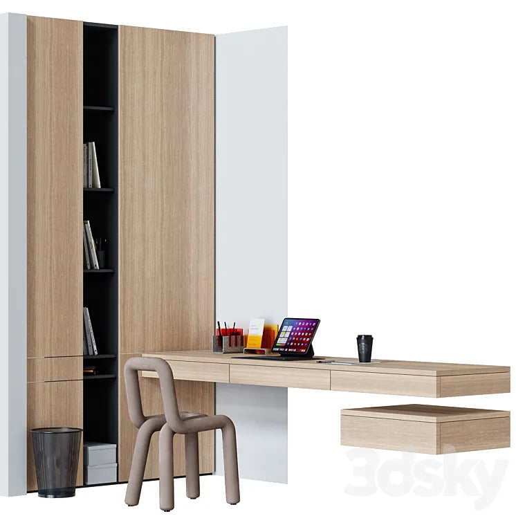 Decor and furniture Set-006 3DSMAX Model