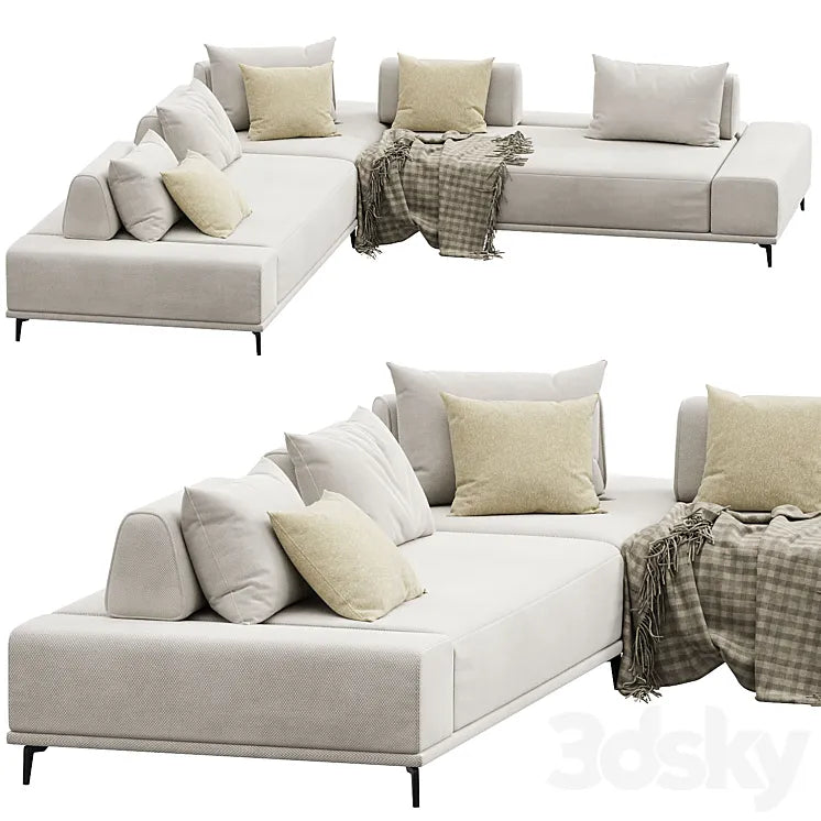 DEFINE Modular Sofa Module 03x05x03 3DSMAX Model