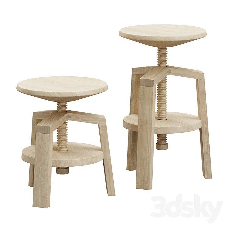 delavelle design stool 3DSMAX Model