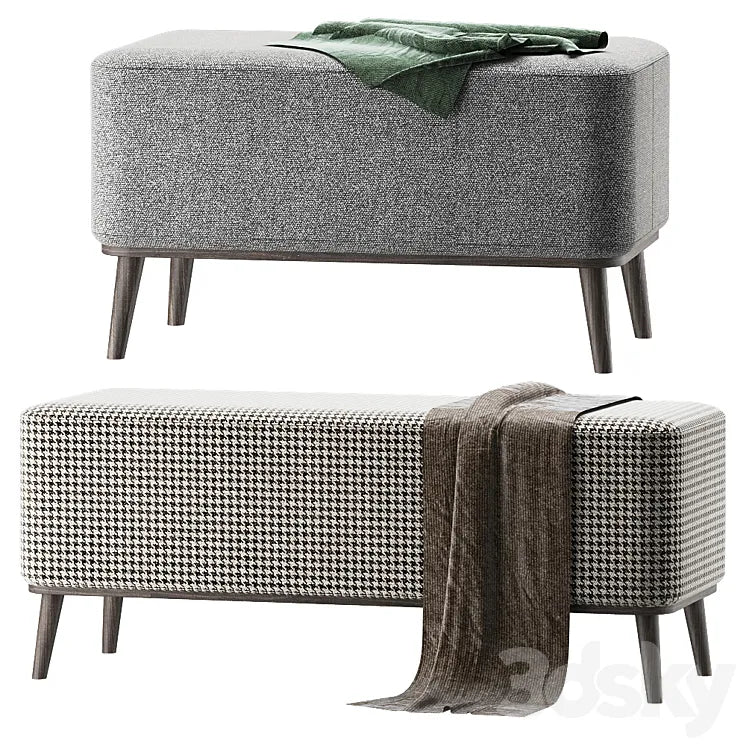 designer pouf roob look 3DSMAX Model