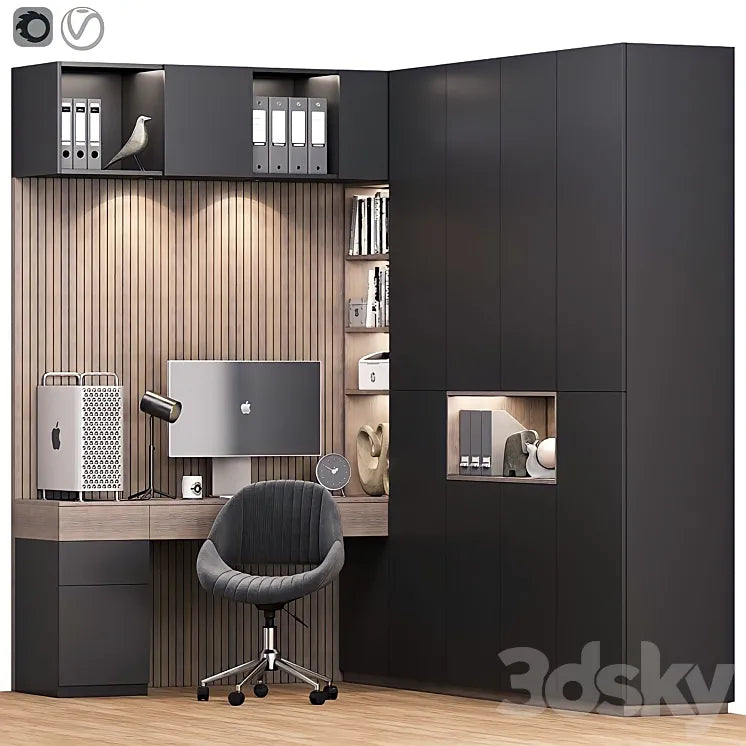 desk set 07 3DSMAX Model