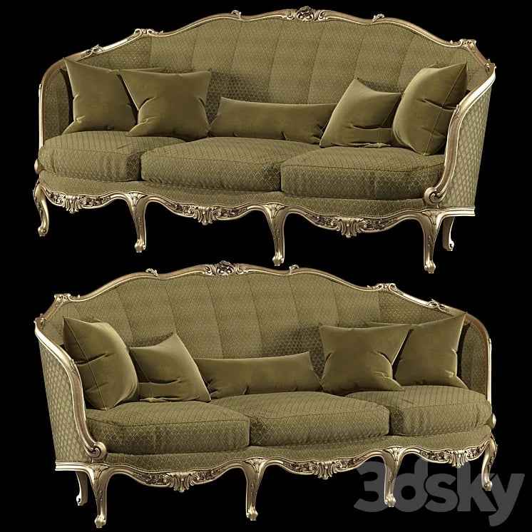 di mano in mano Barocchetto sofa 3DSMAX Model