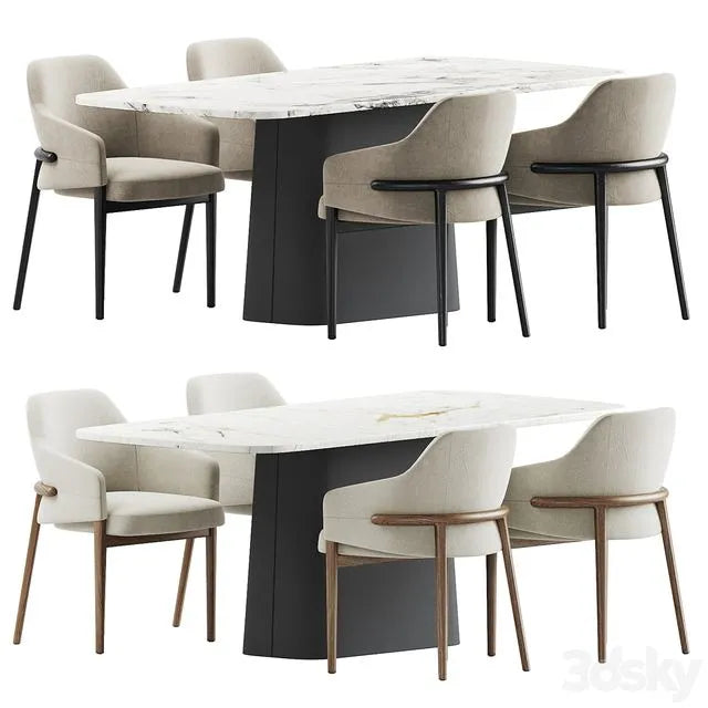 Dining Set 17 3dsMax Model