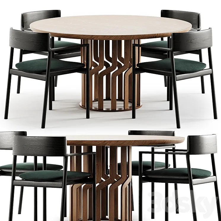 Dining Set 54 3DSMAX Model