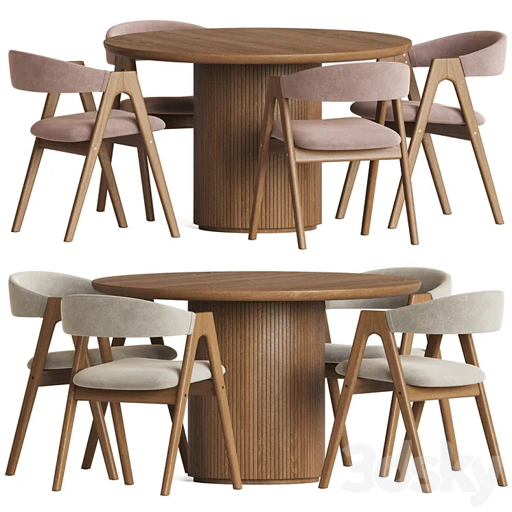 Dining Set 78 3DSMAX Model