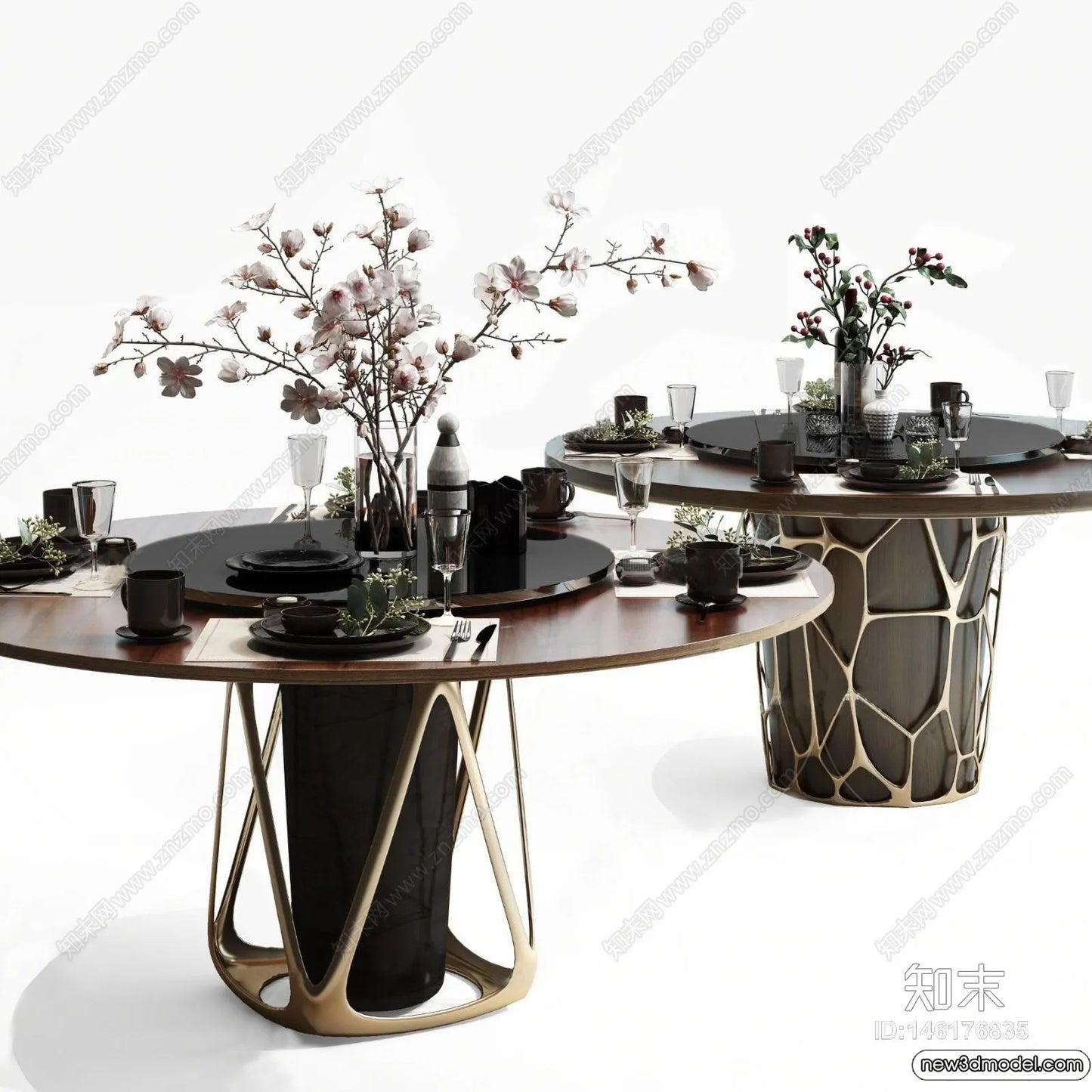 Dining Table – 3D Models – 3D Furniture Models for Interior – 086