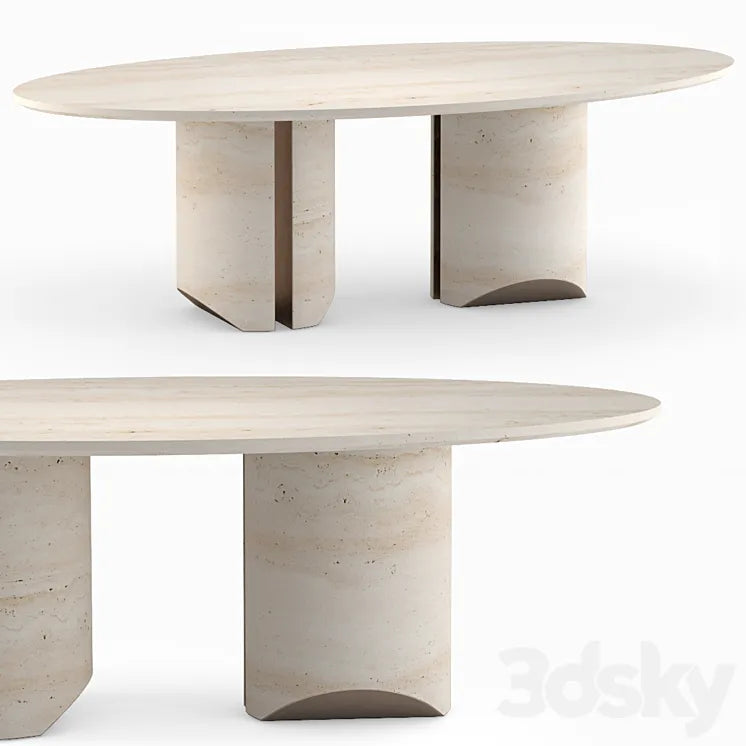 Dining table (DAVID / NICOLAS 2) 3DSMAX Model