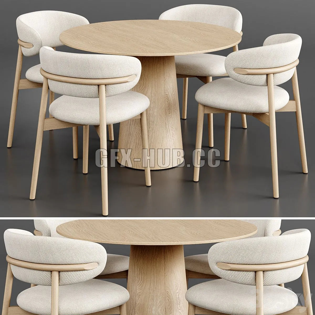 Dinning Set 49 3dsMax Model