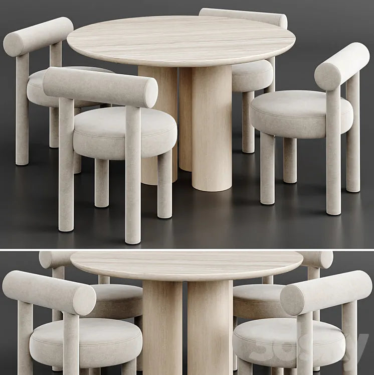 Dinning Set 78 3DSMAX Model