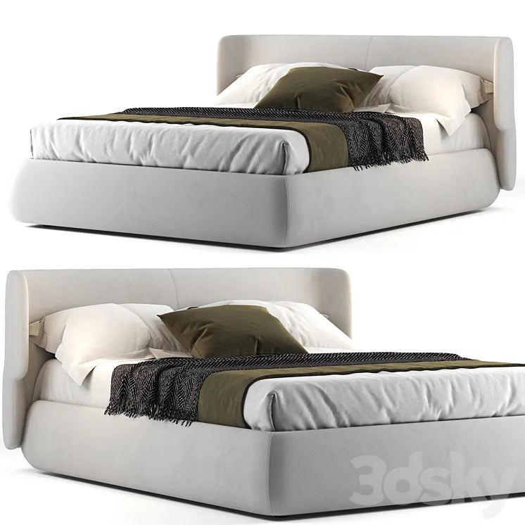 Ditre Italia CLAIRE BED 3DSMAX Model