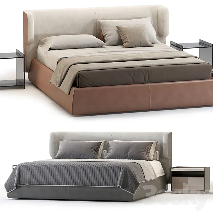 Ditreitalia CLAIRE Bed 3DSMAX Model