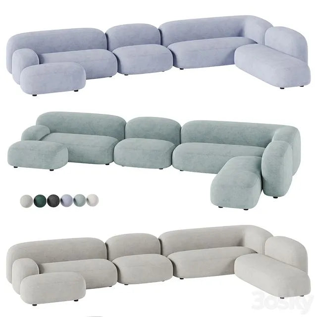 DIVAN.RU modular sofa Ribble 3dsMax Model