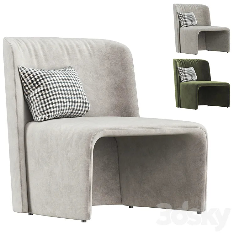 Domkapa Legacy Armchair 3DSMAX Model