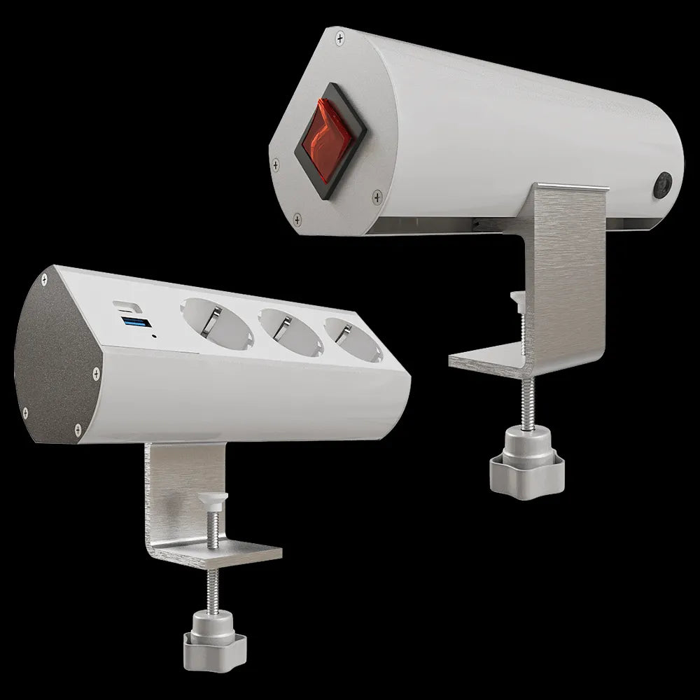 Donel - Desktop socket block DDSB8O 3ds Max