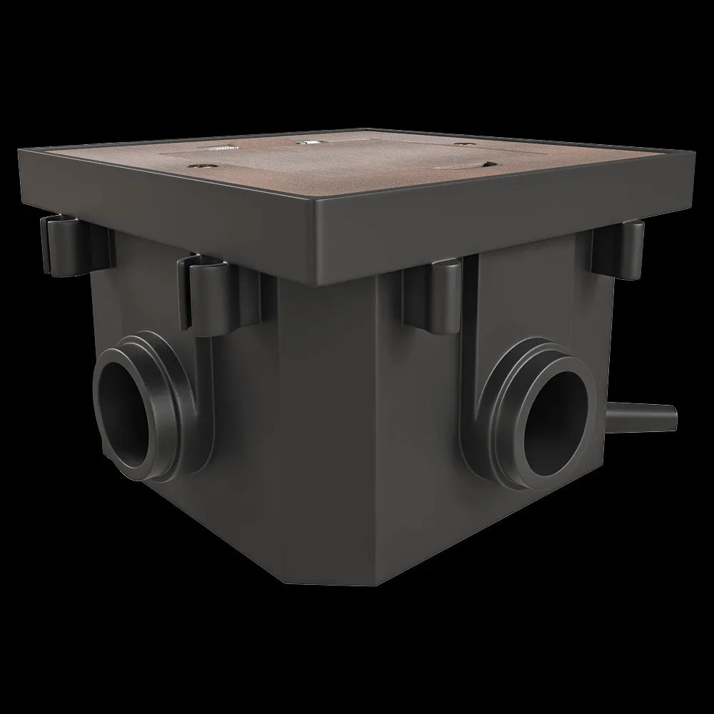 Donel - Hatch 2 mod. (1 mod. 45x45 mm.) red copper IP44 DFB2MRRC 3ds Max