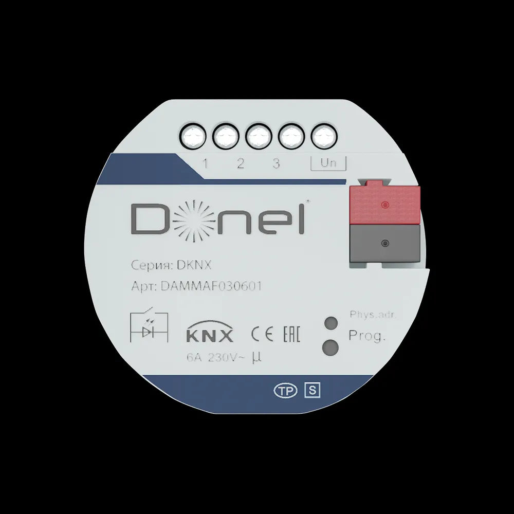 Donel - KNX channel multifunction actuator DAMMAF030601 3ds Max