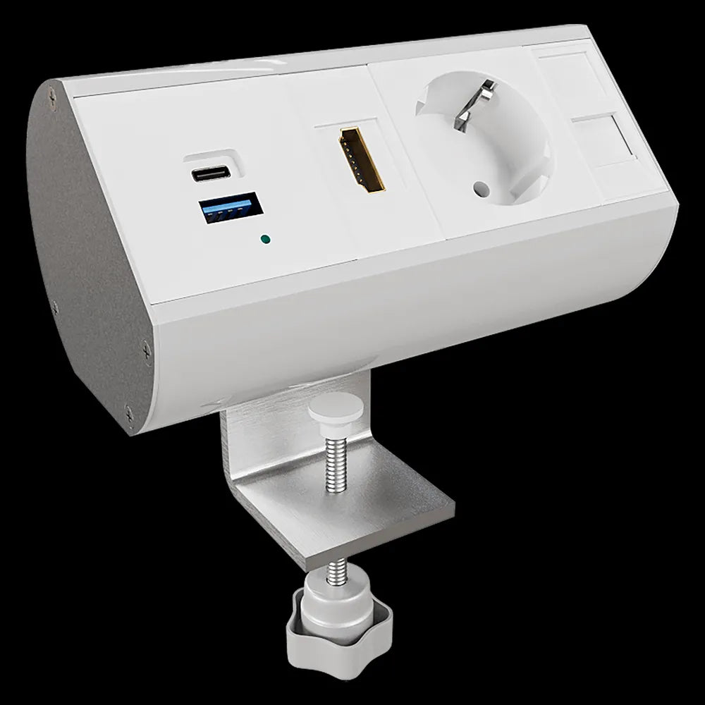 Donel - Ovaledesign 6-Mod Desktop Socket Block DDSB6O 3ds Max