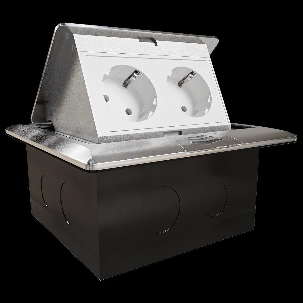 Donel - Pull-out unit for 4 modules aluminum DPB4AL 3ds Max