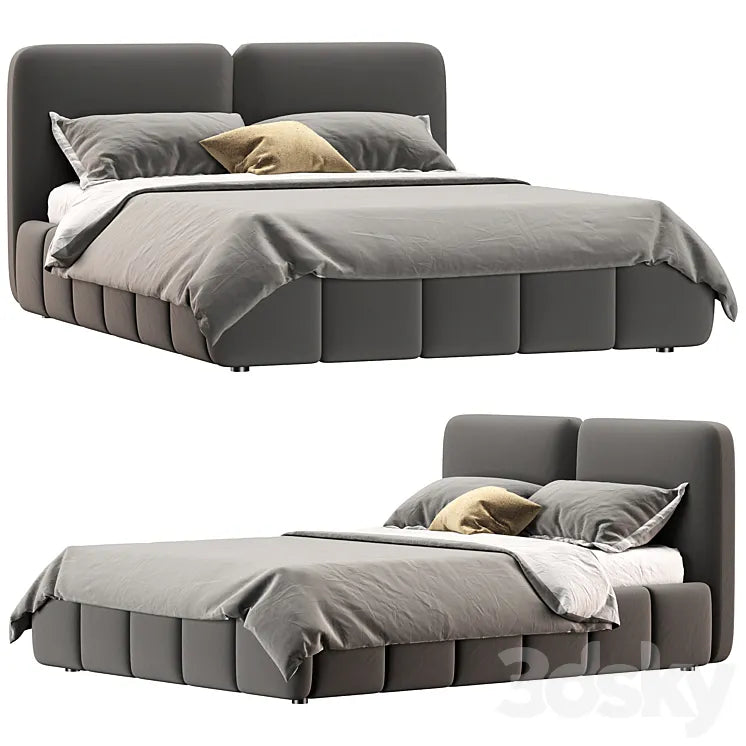 Double bed Maxmo 3DSMAX Model