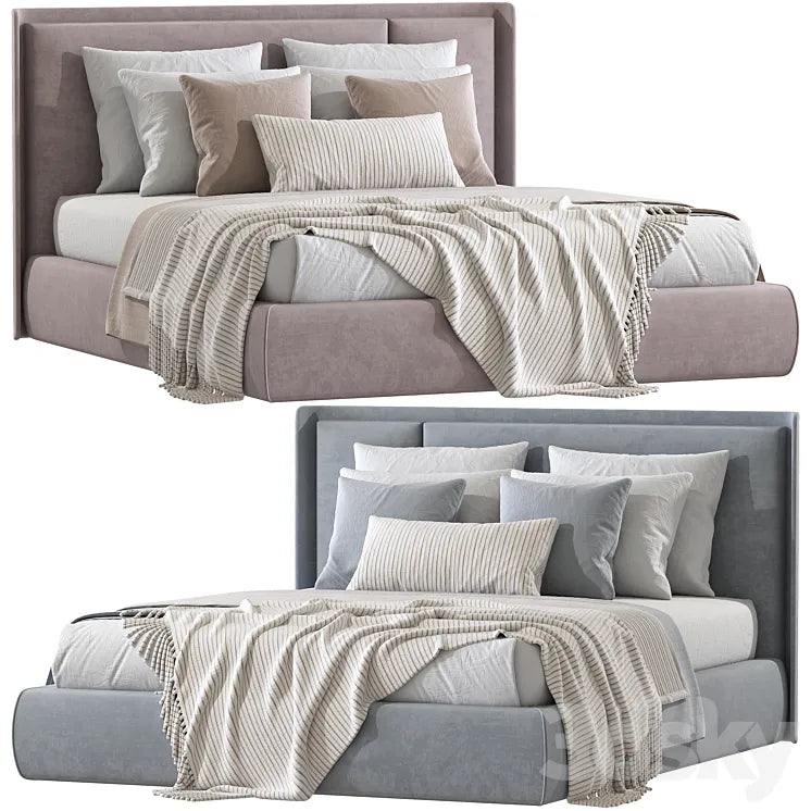 Double bed Most 150. 3DSMAX Model
