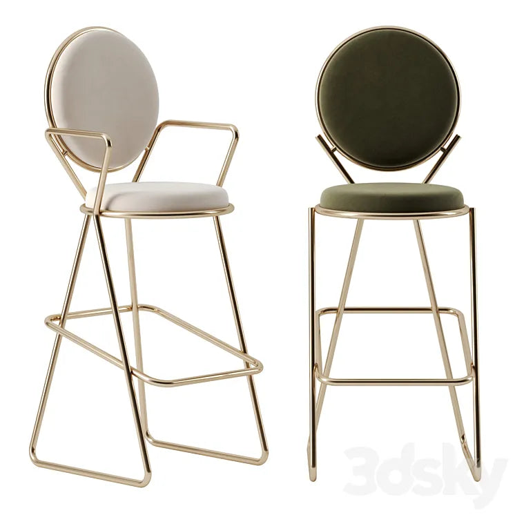 Double Zero barstool by Moroso 3DSMAX Model