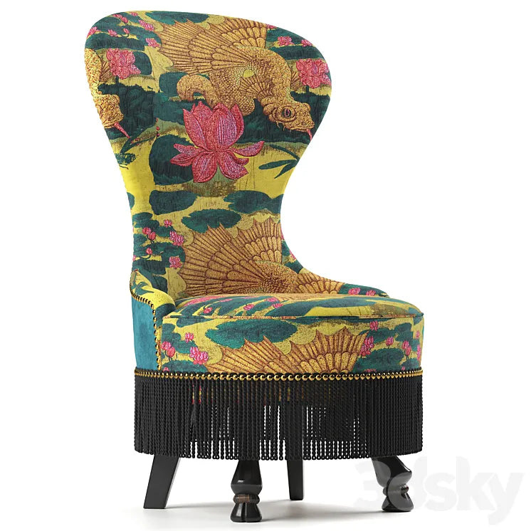 Dragonfish Chair by Gucci Home 3DSMAX Model