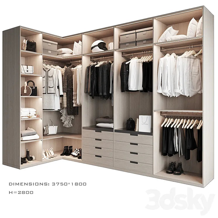 Dressing room 8 3DSMAX Model
