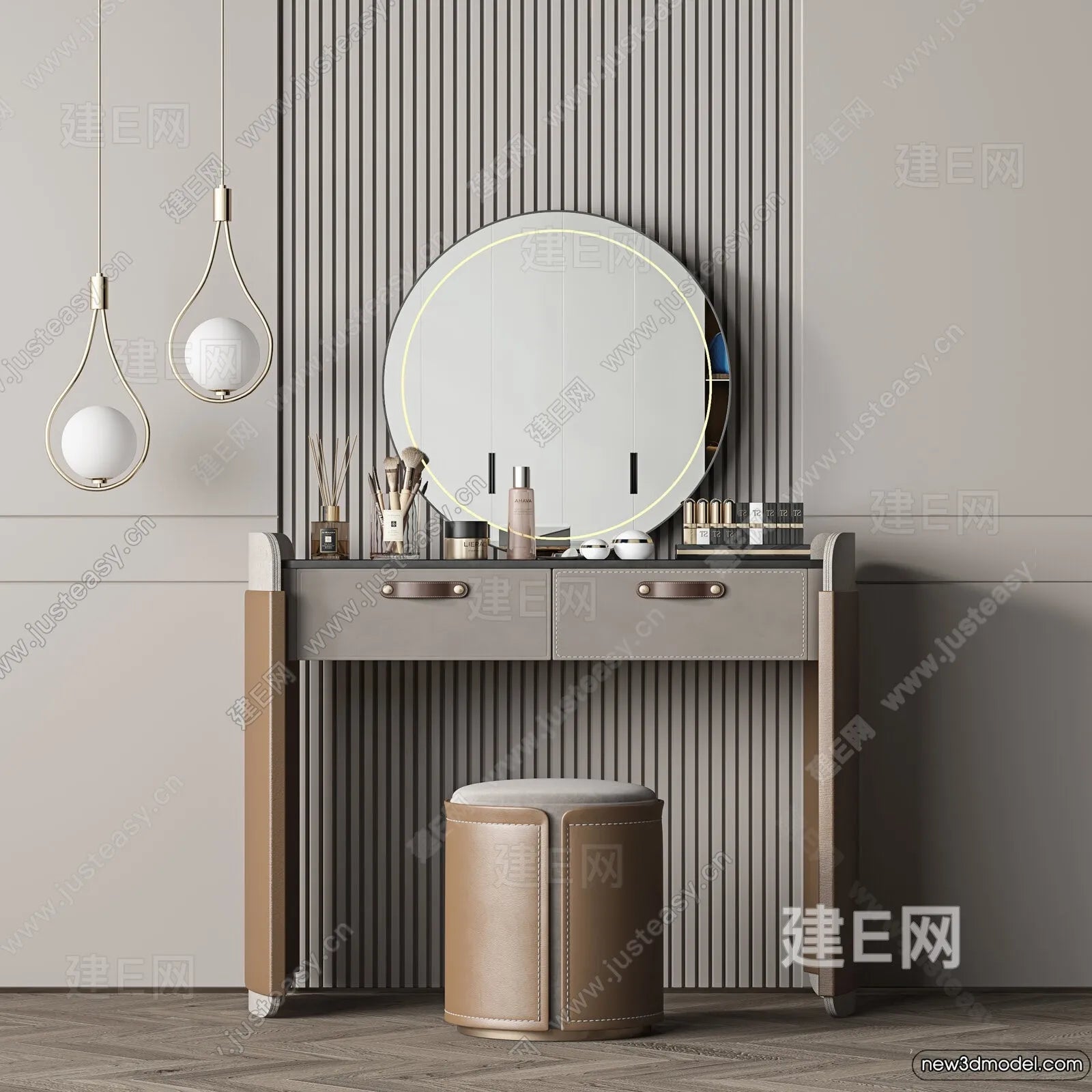 Dressing Table – 3D Models – 3D Furniture Models for Interior – 018