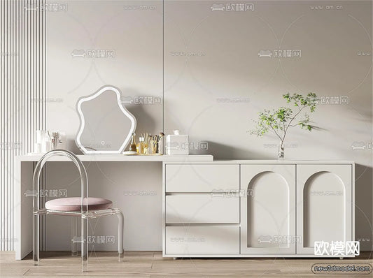 Dressing Table – 3D Models – 3D Furniture Models for Interior – 035