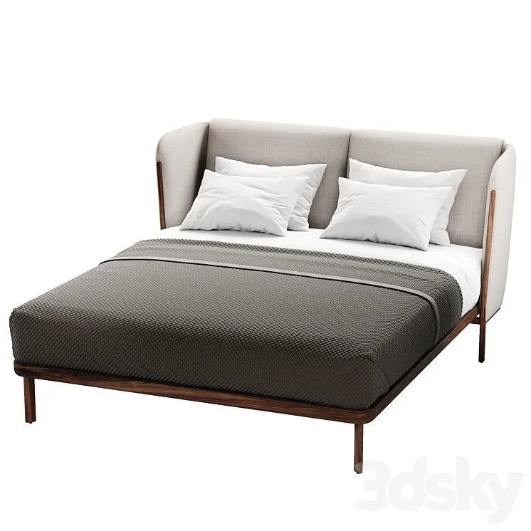 Dubois Bed by De La Espada 3DSMAX Model