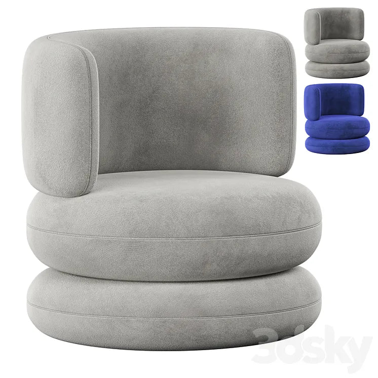 Easy Chair 3DSMAX Model