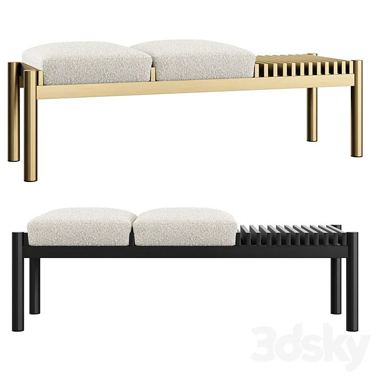 Eichholtz Bench Bibi 3DSMAX Model