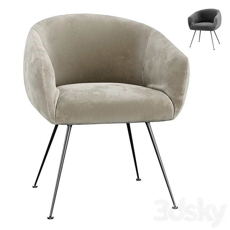 Eichholtz Dining Chair Elbury 3DSMAX Model