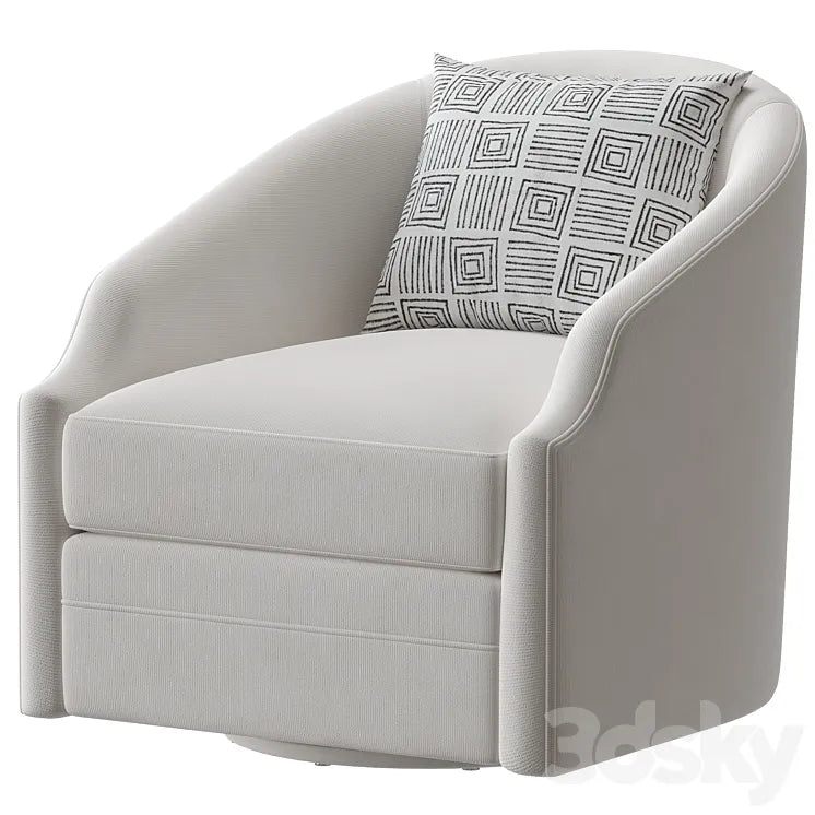Eichholtz SWIVEL CHAIR GUSTAV 3DSMAX Model