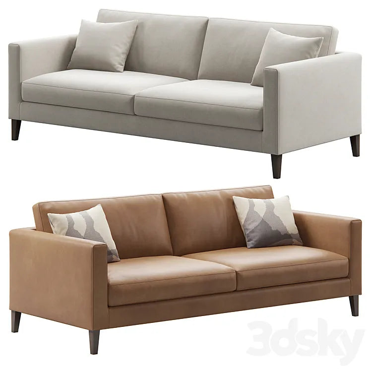 Elegance 2 seat Sofa by Prostoria 3DSMAX Model