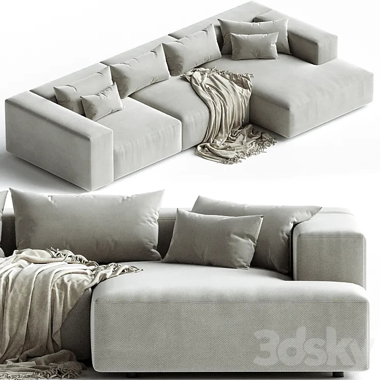 Eleonore 330x170cm modular sofa 3DSMAX Model
