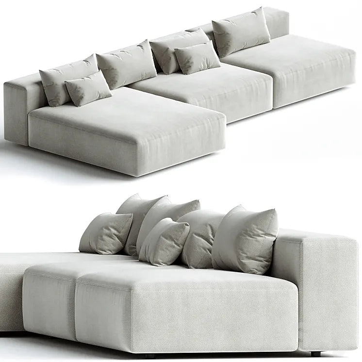 Eleonore 360x170cm modular sofa 3DSMAX Model