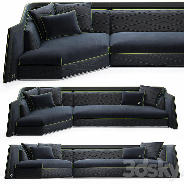 Elve luxury sofa 3DSMAX Model