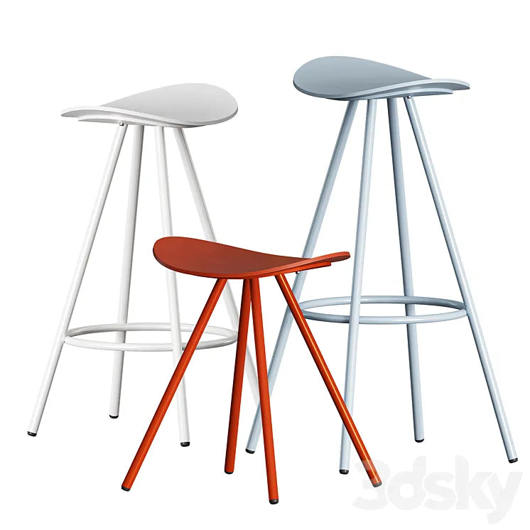 ENEA COMA 4L Stool 3DSMAX Model