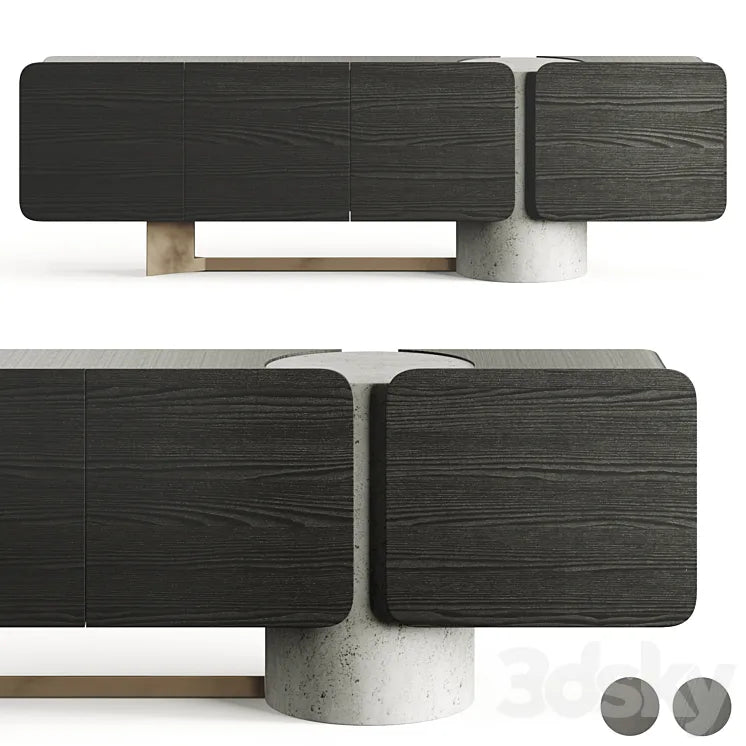 Enne Titano Sideboard By Maurizio Manzoni 3DSMAX Model