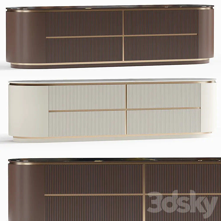 Enza Home Vienna TV stand 3DSMAX Model