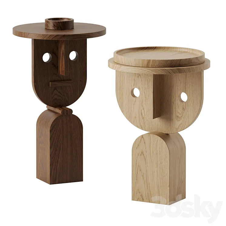 FACES side tables by Sancal 3DSMAX Model