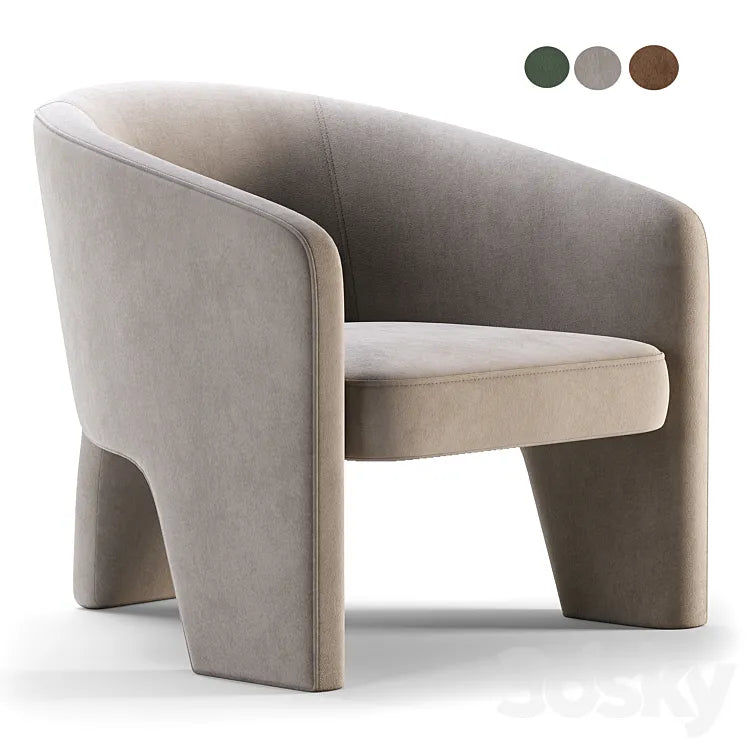 Fae Armchair 3DSMAX Model