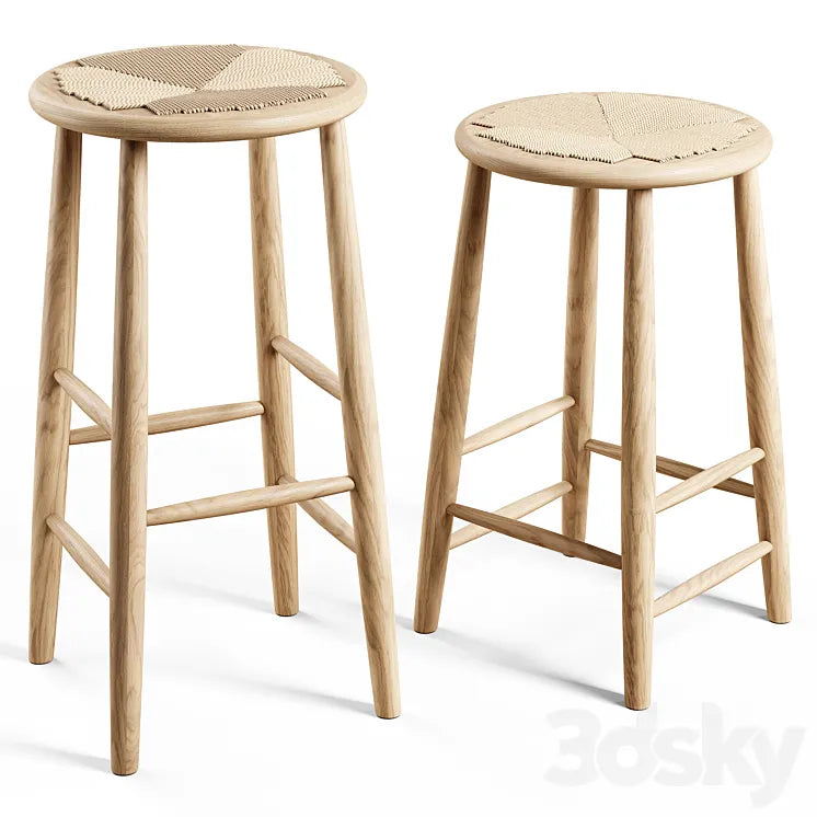 FDB Møbler - J165B Bar stool 3DSMAX Model