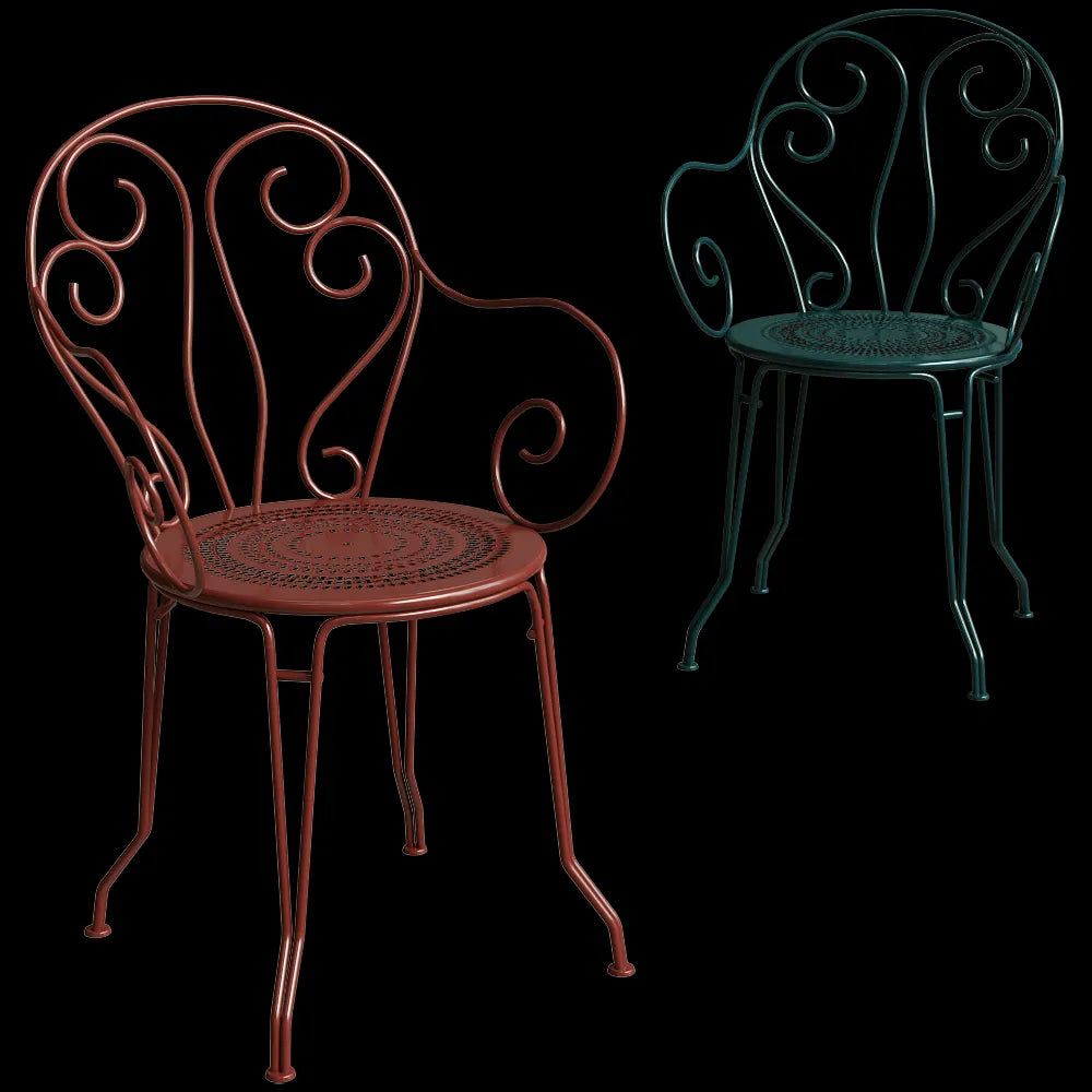 Fermob - Armchair Montmartre 3ds Max