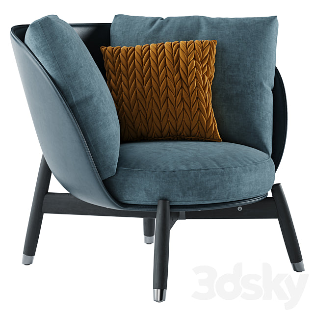 Flexform Eri armchair 3ds Max