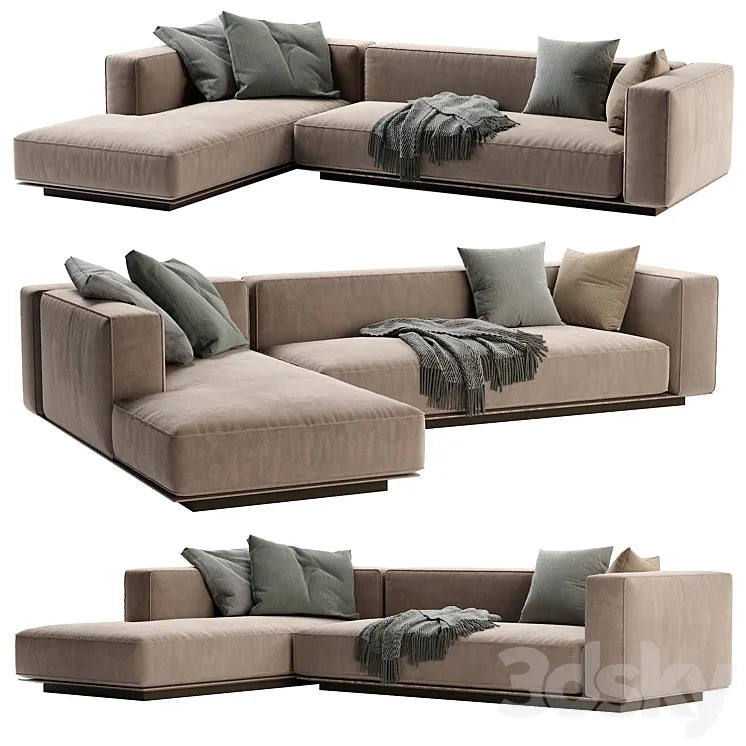 Flexform grandmare sofa 3DSMAX Model