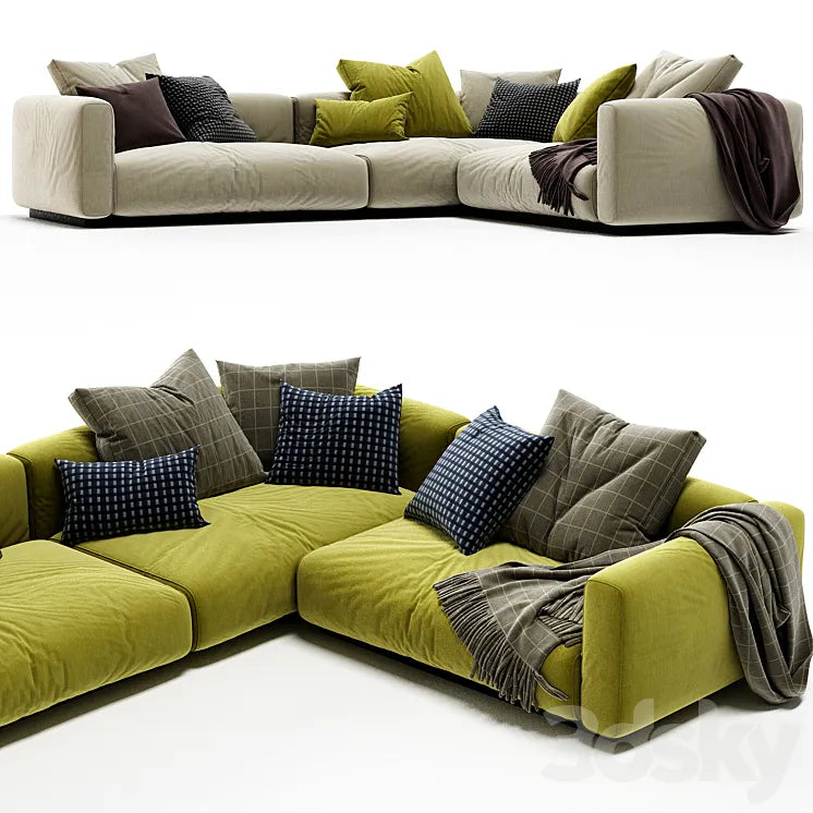 Flexform Lario Sofa 3DSMAX Model