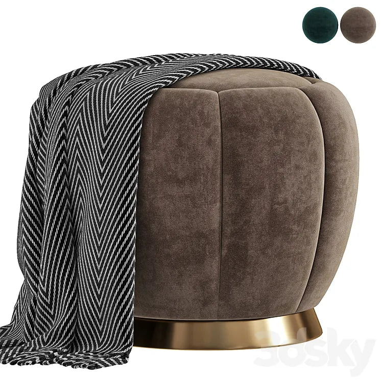 Florence Stool By Luxdeco Collection 3DSMAX Model