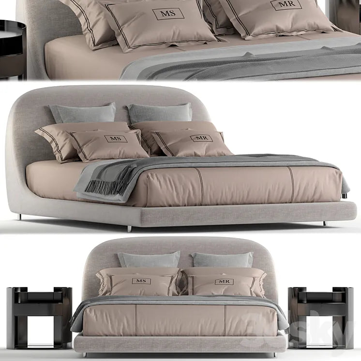 Flou taormina bed 3DSMAX Model